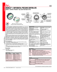 Thumbnail of document Brochure - Series DH3 Digihelic Differential Pressure Controller